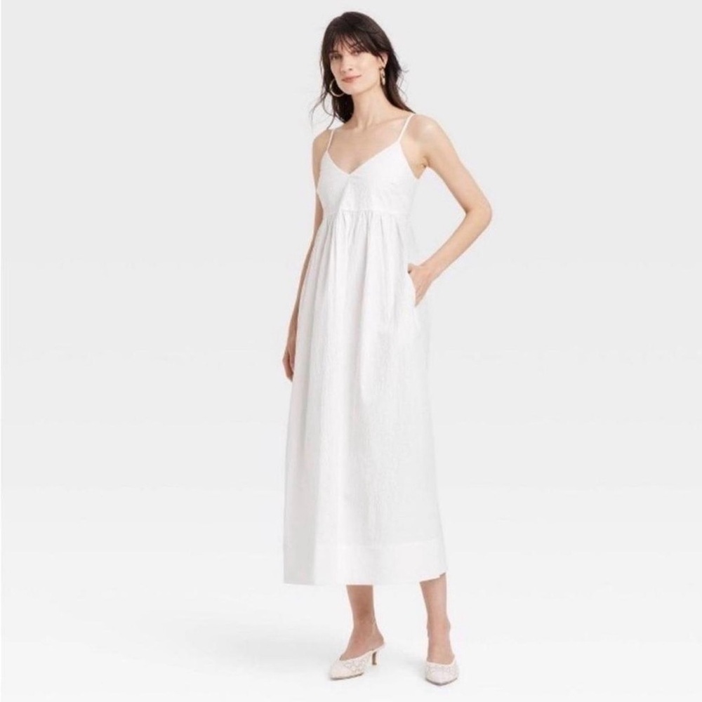 NWT A New Day size small white dress